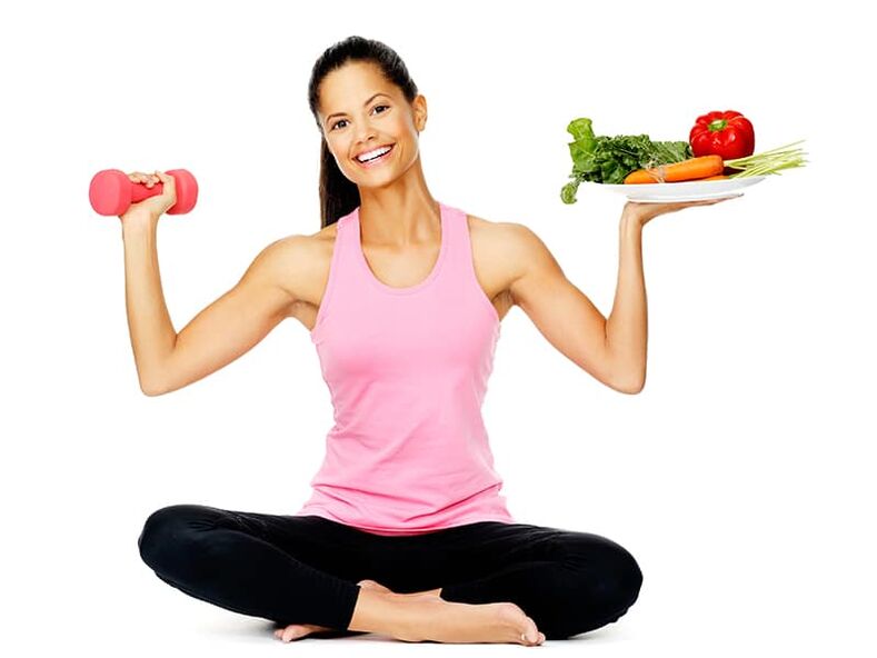 Physical activity and proper nutrition will help you achieve a slimmer figure