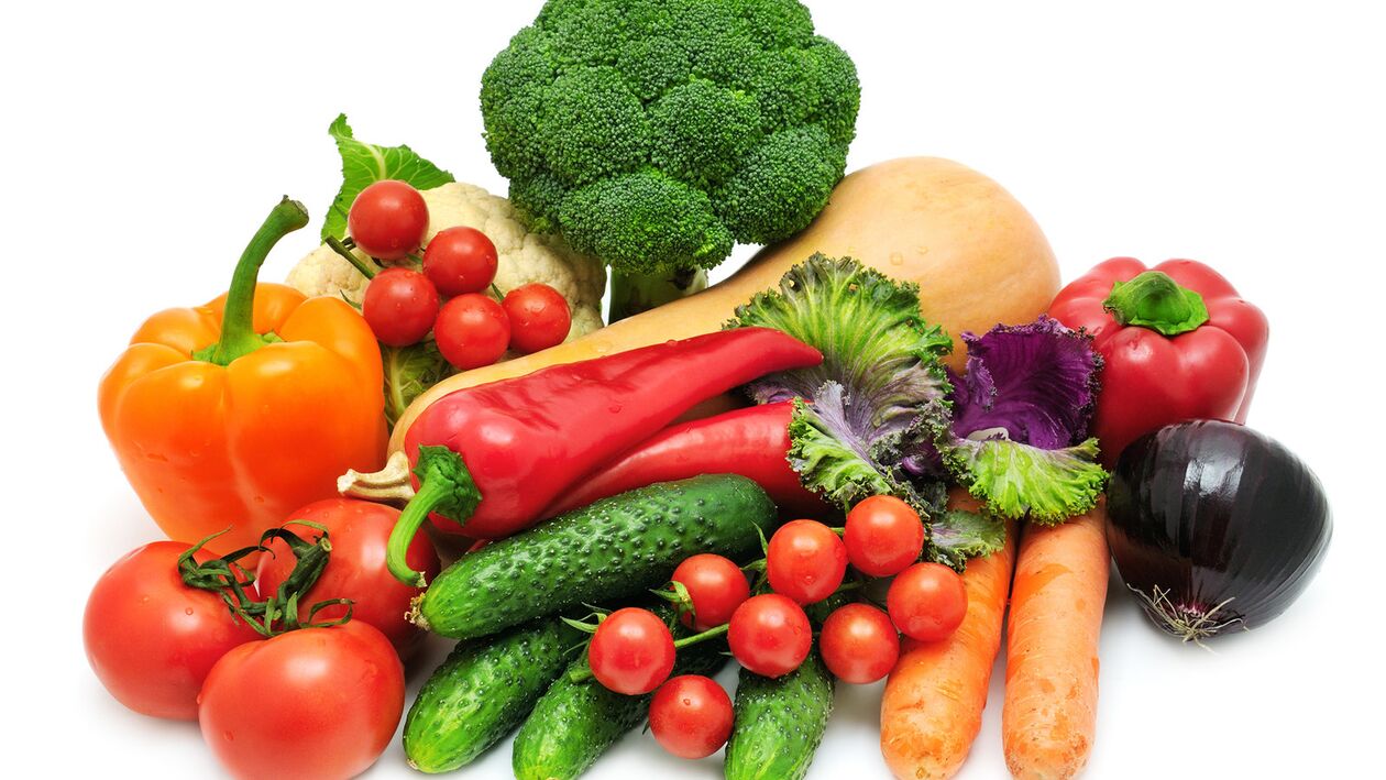 Vegetables to treat gastritis