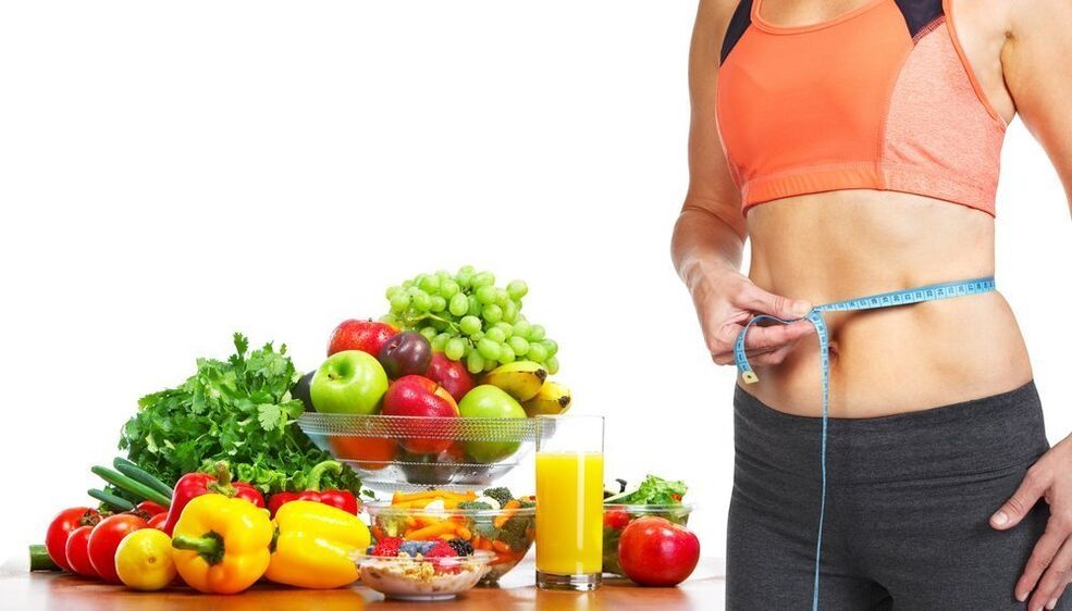 A balanced diet and exercise help girls regain a slim figure