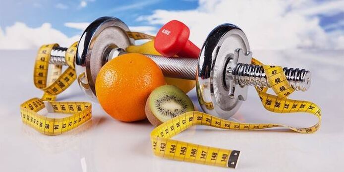 Fruits and Weight Loss Equipment